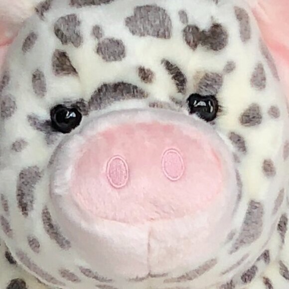 16" Douglas Plush New w/Tag Pig EXTRA LARGE Pauline Spotted Stuffed Animal - Picture 9 of 10